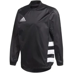 adidas Black Windbreaker Jacket for Men - Ultimate Rugby Training Gear GL1153