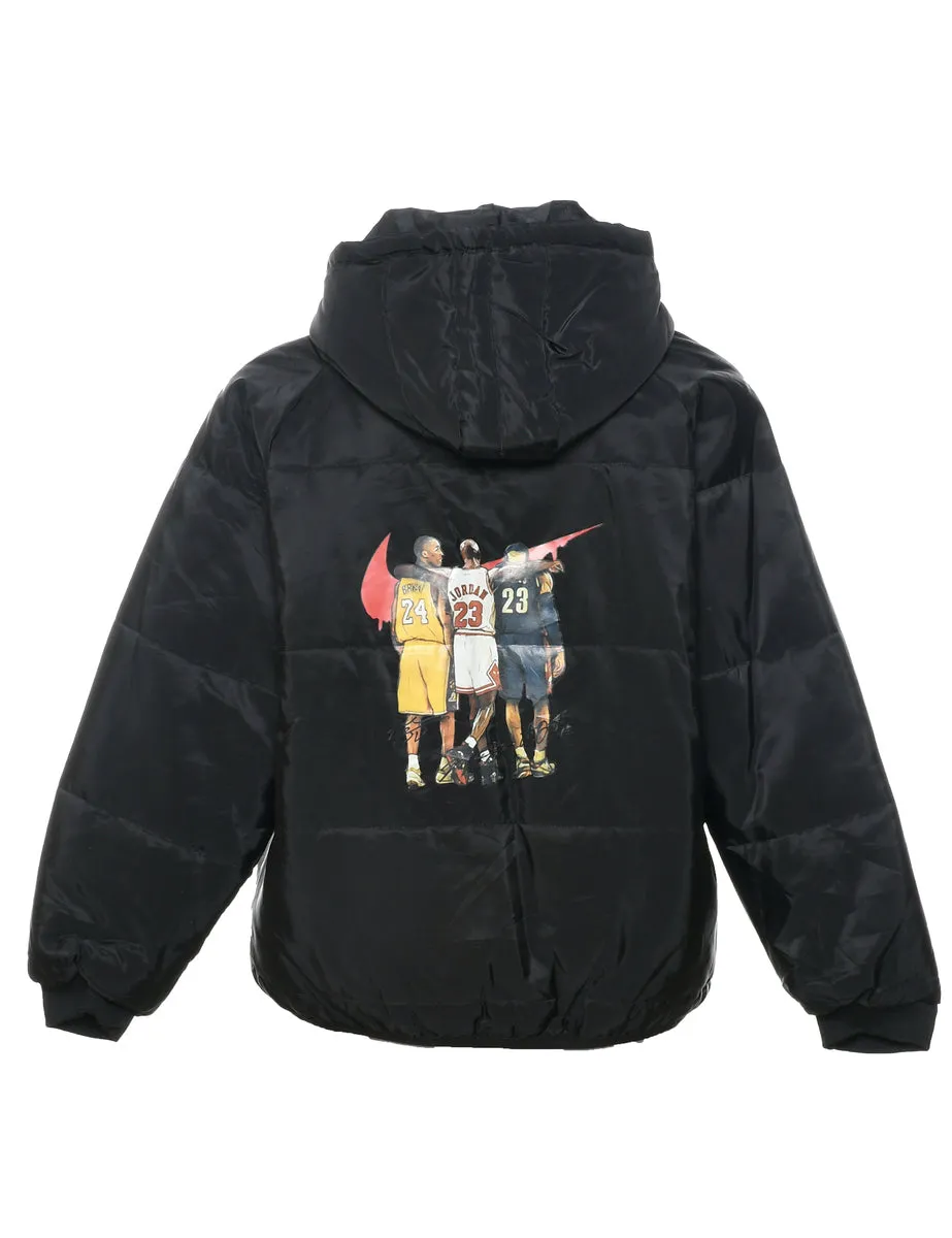 Black Ski Jacket - M