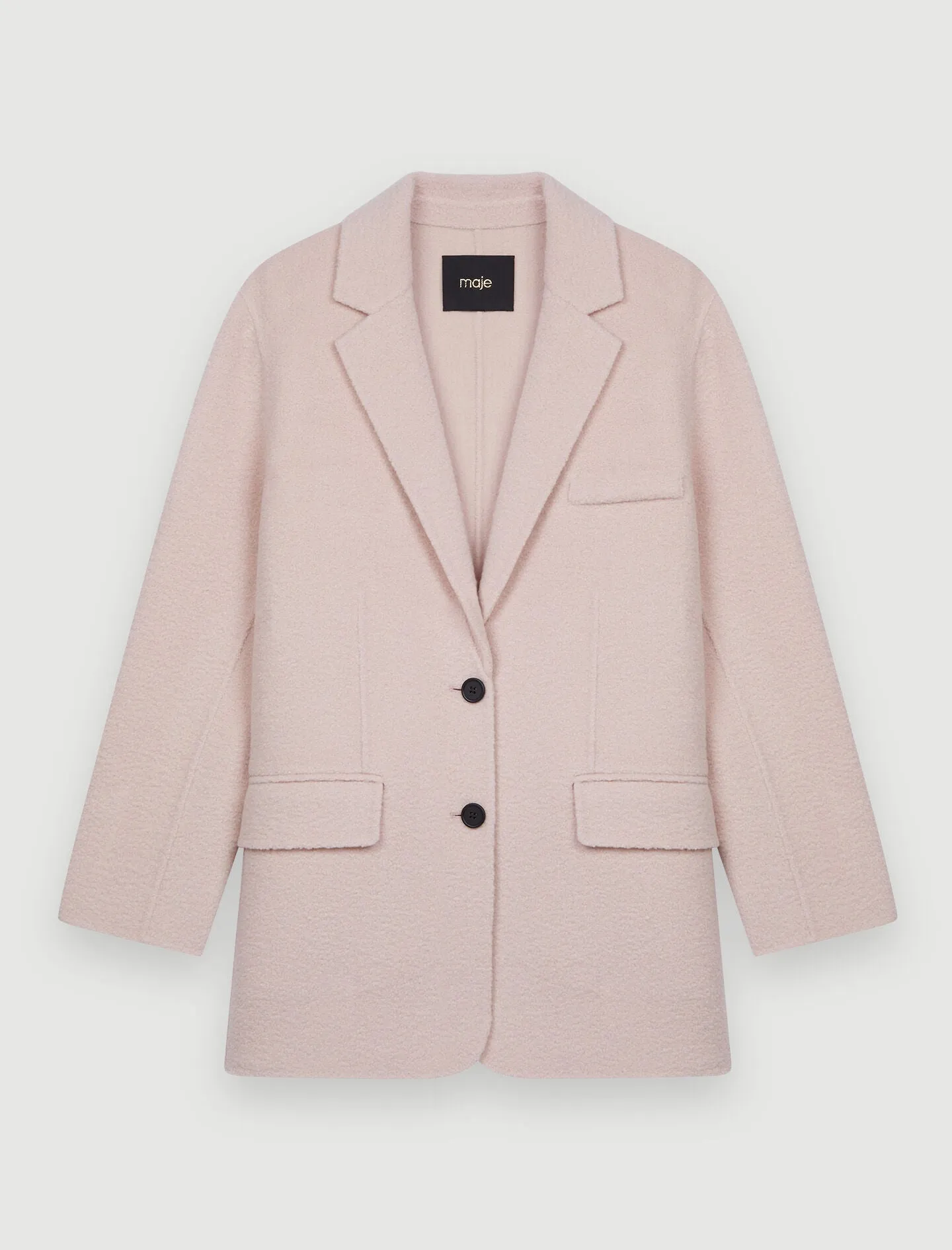 LOOSE DOUBLE-FACED COAT