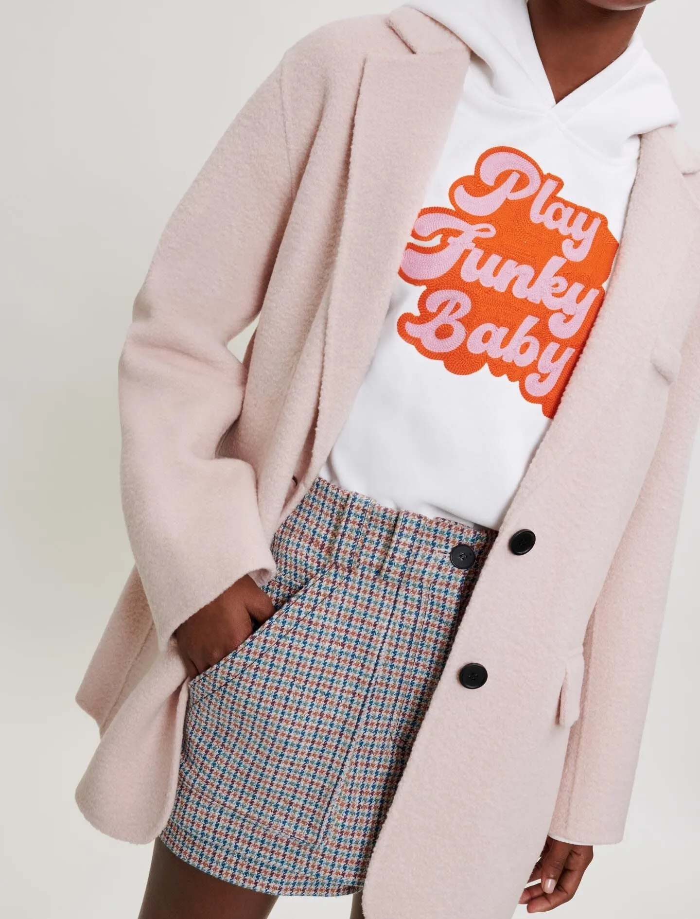 LOOSE DOUBLE-FACED COAT